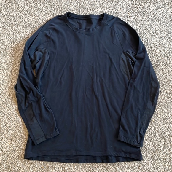 lululemon athletica Other - LULULEMON | Men’s Black long sleeve  top shirt black large thermal